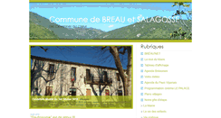 Desktop Screenshot of breau-salagosse.fr